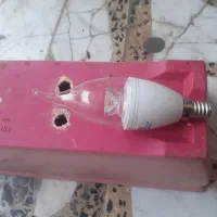 لامپ 6w اشکی مهتابی شفاف ال ای دی