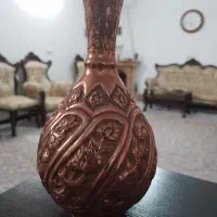 گلدان مسی حدودا ۸۰ ساله|کلکسیون اشیاء عتیقه|تهران, شهرک محلاتی|دیوار