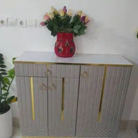 آینه کنسول و میز تلویزیون و جا کفشی ست|بوفه، ویترین، کنسول|گنبد کاووس, |دیوار