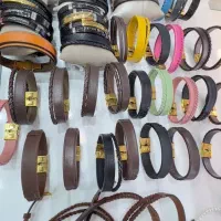 دستبند چرم طبیعی گاوی