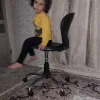 صندلی گردون چرخ دار  جک دار