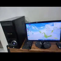 ۲عددمانیتور ۲ کیس