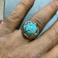 انگشتر فیروزه رکاب دست عیار بالا|جواهرات|تهران, افسریه شمالی|دیوار