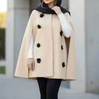 مانتو پانچ|لباس|قائن, |دیوار