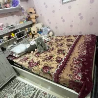 تخت دونفره دراور کاملا سالم و تشک|تخت و سرویس خواب|مشهد, امامیه (شهرک غرب)|دیوار