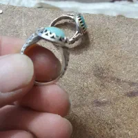 انگشتر فیروزه|کلکسیون اشیاء عتیقه|اصفهان, خوراسگان|دیوار