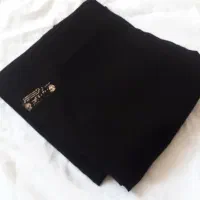 چادر کرپ ناز  مشکی