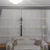 پرده  پذیرایی . کتیبه و شال