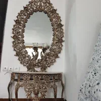 آینه شمعدان با میز