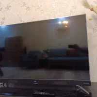 تلویزیون ۴k برند tcl سایز ۵۵ بدون تصویر|تلویزیون و پروژکتور|فردیس, منظریه|دیوار