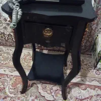 گوشی تلفن رومیزی به همراه میز تلفن|تلفن رومیزی|کرمانشاه, |دیوار