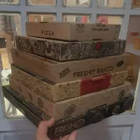 جعبه پیتزا سه لایه