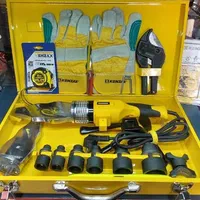 اتو لوله کنزاکس گوشه زن صنعتی با لوازم