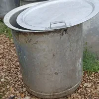 دو عدد دیگ بزرگ ورق ضخیم