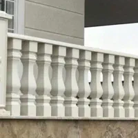 نرده سنگی صراحی ودور باغچه بالکن وایوان|مصالح و تجهیزات ساختمان|قزوین, |دیوار