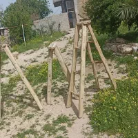 نردبان چوبی
