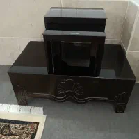 ۱عددمیز و ۲عددعسلی و یک زیر تلویزیونی