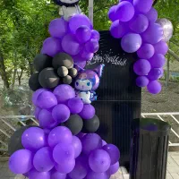 بادکنک‌آرایی گل آرایی