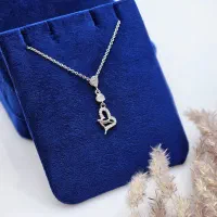 گردنبند نقره کادو تولد متفاوت شیک جواهری ناب 3107|بدلیجات|تبریز, |دیوار