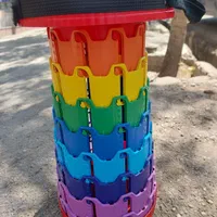 صندلی تاشو پلاستیکی تلسکوپی کمپینگ|صندلی و نیمکت|مشهد, هفده شهریور|دیوار