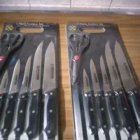 دو،دست ست چاقو آشپزخانه ،نو آکبند