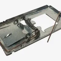 تله موش تخت فلزی