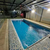 اجاره روزانه باغ ویلا استخر ابگرم سرپوشیده کردان