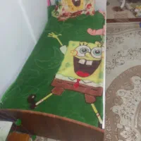 فروش تخت همراه با تشک|تخت و سرویس خواب|قروه, |دیوار