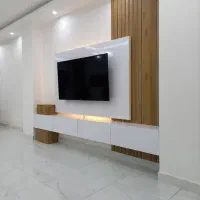 ساخت انواع میز تی وی(تی وی وال)