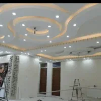نقاشی ساختمان ونقاشی کناف سقف رنگ امیز ی ابزار