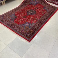 جفت ۶ متری دلیجان زمینه مسی رنگ درحدنو|فرش|همدان, |دیوار