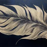 تابلو دکوراتیو مدل پر|تابلو، نقاشی، عکس|مهاباد (آذربایجان غربی), |دیوار