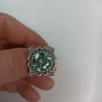 انگشتر نقره سنگین با سنگ امیتیس|جواهرات|فردیس, فردیس|دیوار