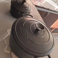 دو عدد قابلمه چدن سایز ۲۰ و ۲۸ نو نالینو