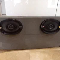 فروش طاقچه عقب تیبا۲ به همراه یک جفت باند