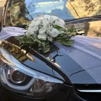 گل آرایی ماشین عروس