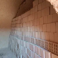 سفال آجر تیغه نما بلوک فشاری گری ده سوراخ سقفی|مصالح و تجهیزات ساختمان|رشت, لاکانی|دیوار