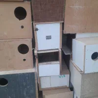 تعدادی لونه طوطی سانان و آبخوری و دونخوری|لوازم جانبی حیوانات|یزد, |دیوار