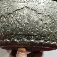 کاسه‌مسی‌قلم|کلکسیون اشیاء عتیقه|قم, عمار یاسر|دیوار