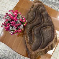 اردورخوری از چوب طبیعی گردو کار دست
