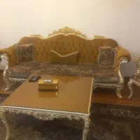 فروش یکدست مبل ۹نفره و غذا خوری ۶نفره