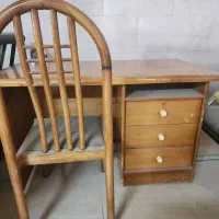 میز و صندلی تحریر چوبی