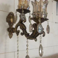 لوستردیوارکوب برنج آنتیک