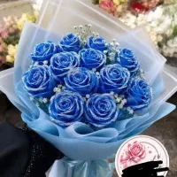 دسته گل ربانی گل رز جاویدان