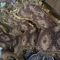 مبل سلطنتی تمام چوب|مبلمان خانگی و میز عسلی|نسیمشهر, |دیوار