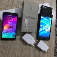 گوشی نوت ۴ سامسونگ و سونی اکسپریا xzبا لوازم