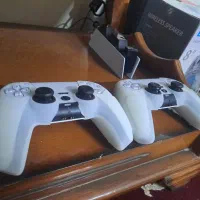 پلی استیشن ۵ اسلیم دیجیتال دو دسته و پایه شارژ|کنسول، بازی ویدئویی و آنلاین|برخوار, |دیوار