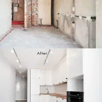 بازسازی واحدآپارتمانی ویلایی تجاری با حداقل هزینه