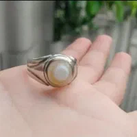 انگشترباباقوری نقره معاوضه قناری نر یا جوجه گرنچیک|جواهرات|گرگان, |دیوار