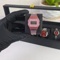 کالکشن ساعت صورتی